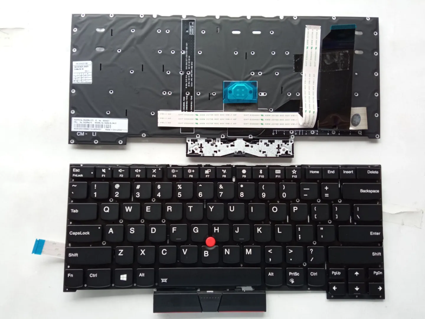 Picture of Laptop US keyboard forNew Replacement Keyboard Laptop For IBM E490S/S3-490 BLACK With Point Backlit (OEM) US US Layout